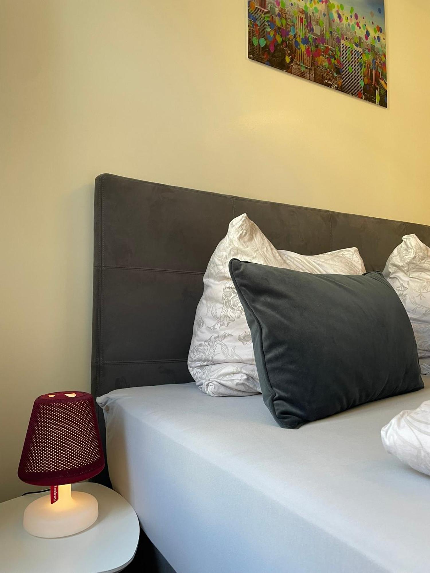 Soul-Apartment Balkon Privatparkplatz 2 Boxspringbetten 55Zoll Tv Wlan Leipzig Extérieur photo